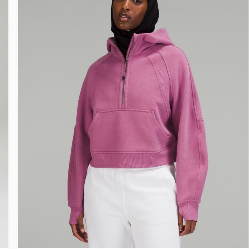 Lululemon Scuba Oversized Hoodie Half Zip